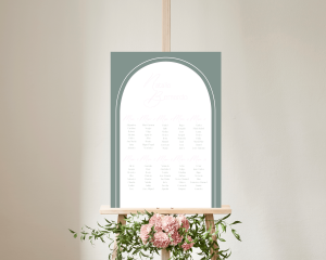 Grace - Poster - Seating plan 50x70 cm (vertical)