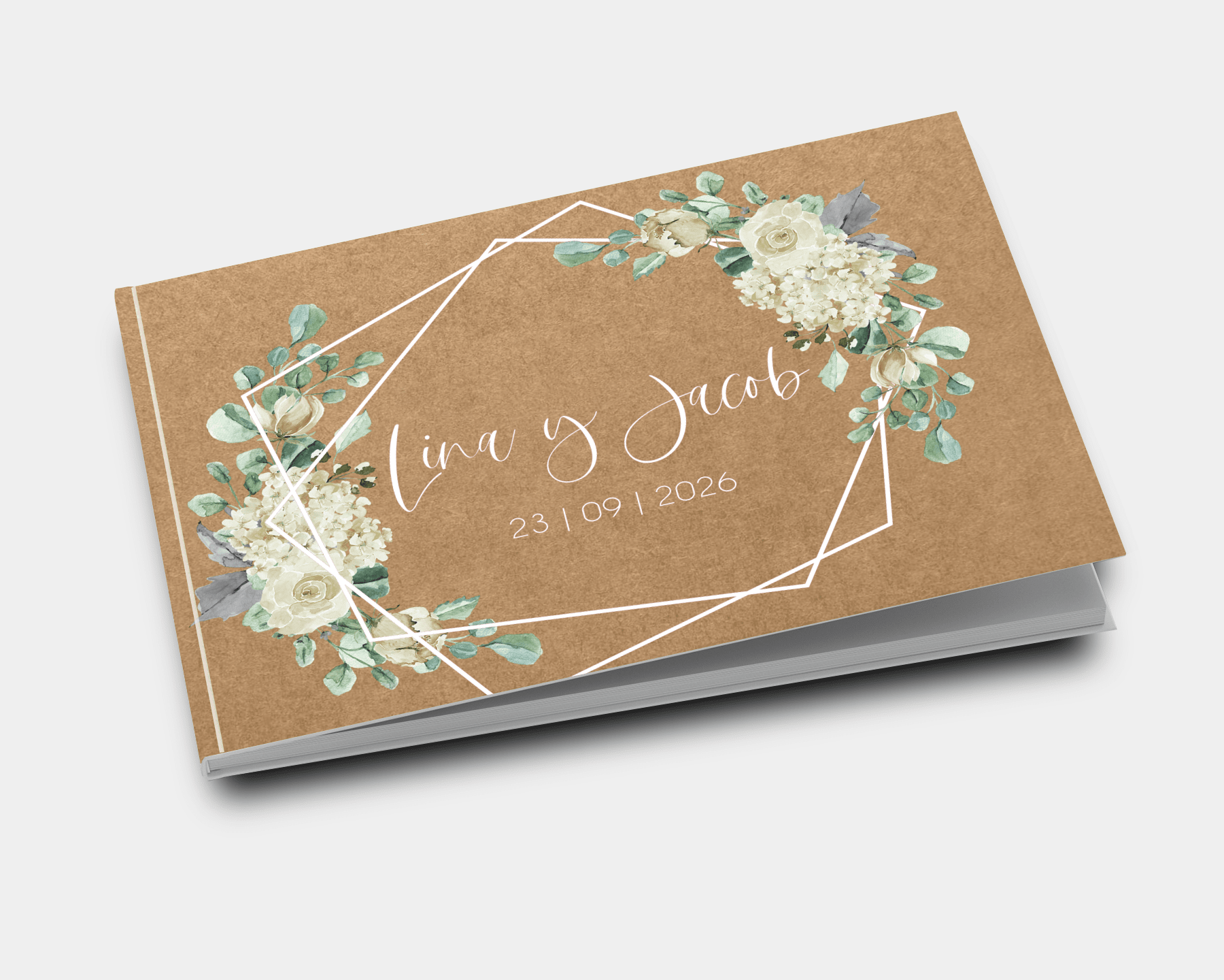 Libro de firmas Love Rosegold - Detalles para tu boda - Atipik Fabrik