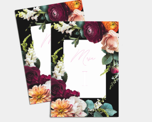 Florals - Set de meseros Nr. 1 - 10