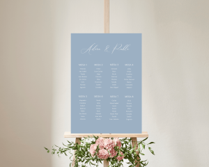 Love Song - Poster - Seating plan 50x70 cm (vertical)