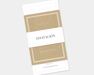 Monaco - Invitación de boda - Conjunto