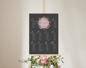 Alive - Poster - Seating plan 50x70 cm (vertical)