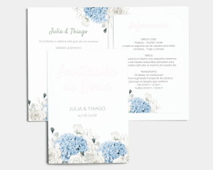 Hortense - Invitación de boda con inserto